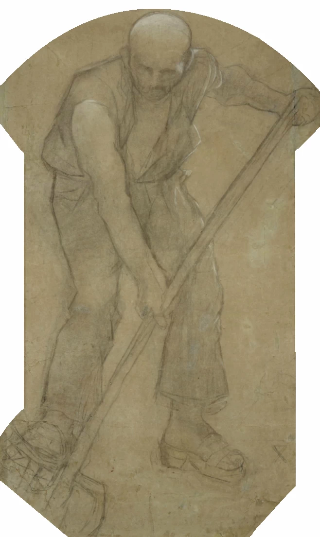 Il lavoratore della terra, 1886 - Fondazione Cassa di Risparmio delle Provincie Lombarde, Milano